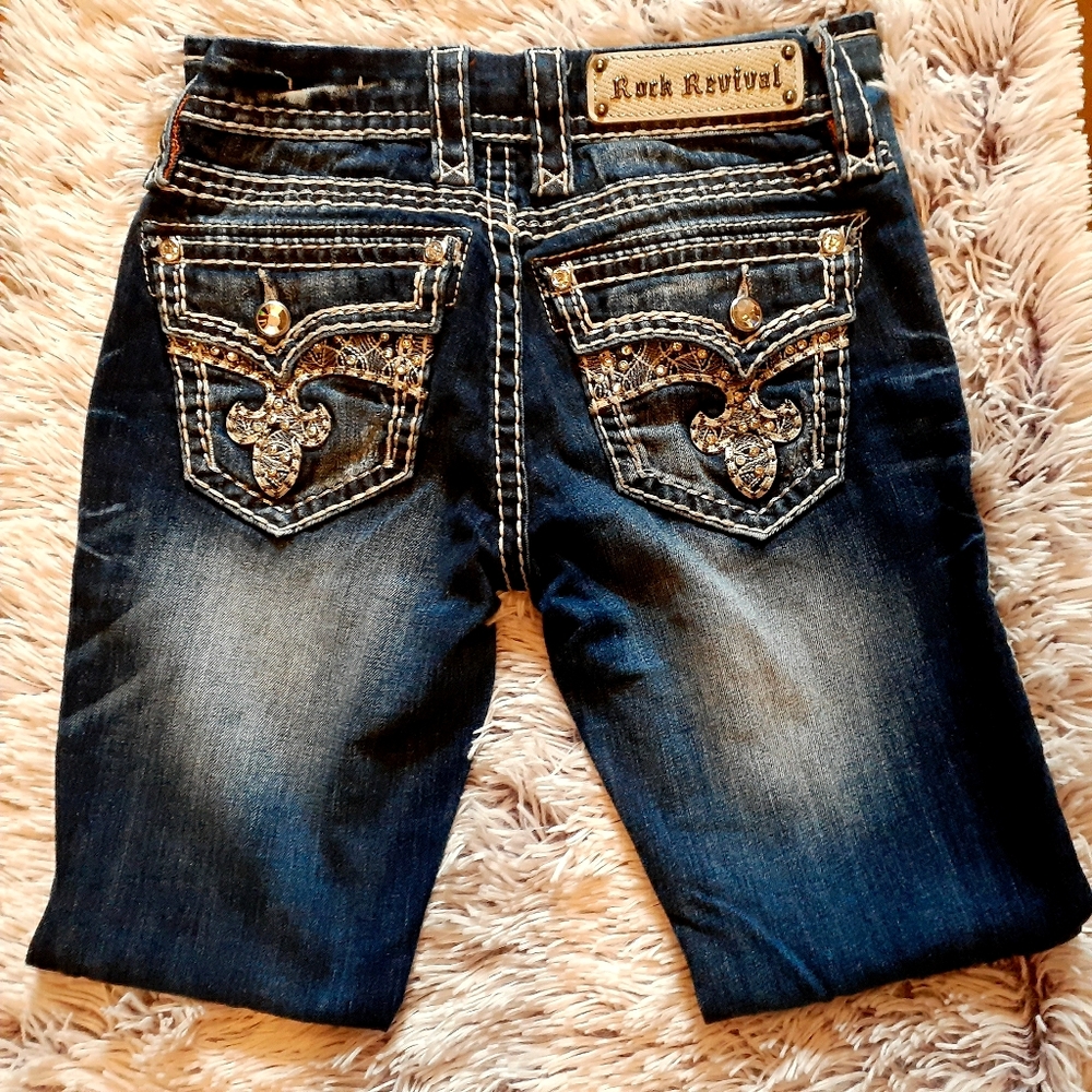 Rock Revival Womens Straight Jean's s25